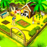 Farm Offline Games : Village Happy Farming1.15_Popularmodapk.com
