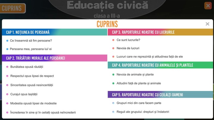 Educatie civica 3 screenshot image 2_Popularmodapk.com