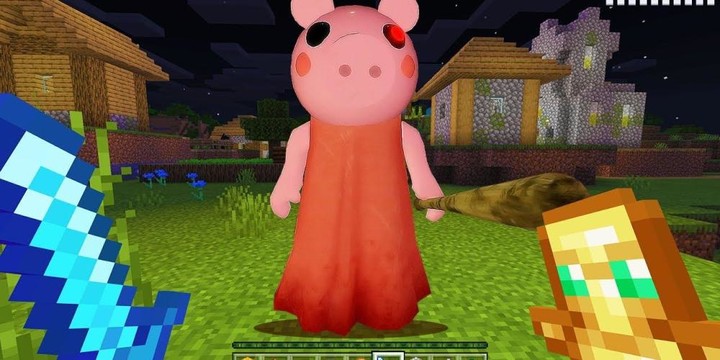 Piggy mod for minecraft screenshot image 1_Popularmodapk.com