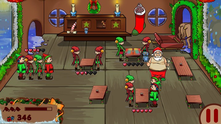Christmas Factory: rush hour screenshot image 2_Popularmodapk.com