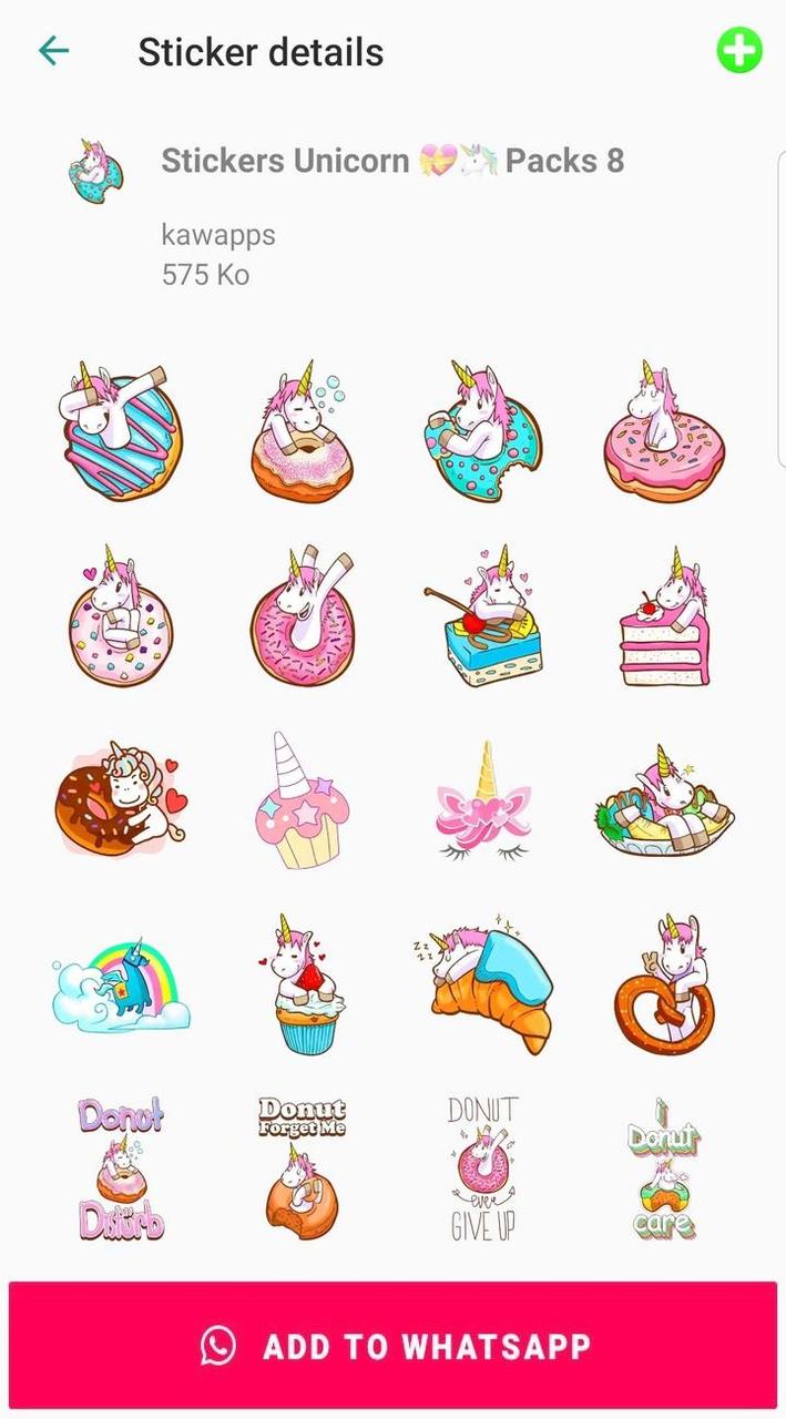 Unicorn Stickers for WhatsApp screenshot image 5_Popularmodapk.com