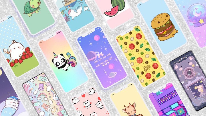 Cute Aesthetic Wallpapers Live screenshot image 1_Popularmodapk.com