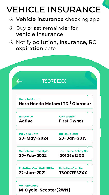 RTO Vehicle Information screenshot image 5_Popularmodapk.com
