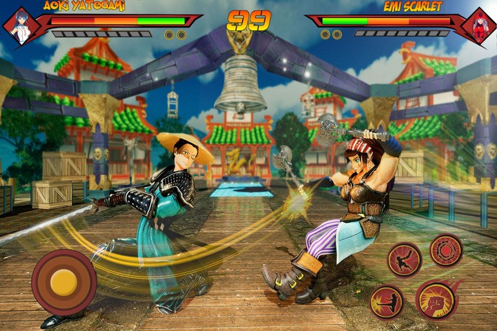 Anime Girl Battle Fighting RPG screenshot image 2_Popularmodapk.com