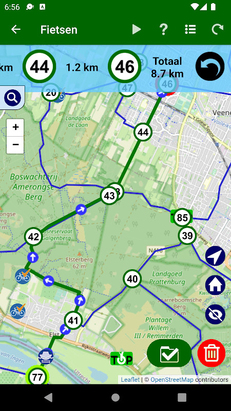Fietsknoop bike and hiking app screenshot image 7_Popularmodapk.com
