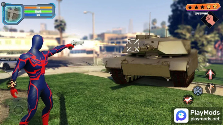 Gangster Crime: Rope Hero City<span>(all free)</span> screenshot image 4_Popularmodapk.com