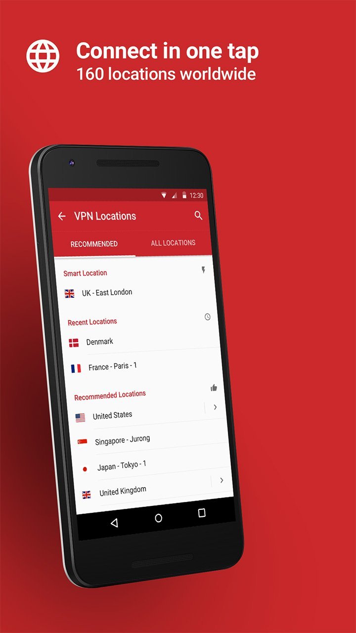 ExpressVPN<span>(Unlimited Trial)</span> screenshot image 1_Popularmodapk.com