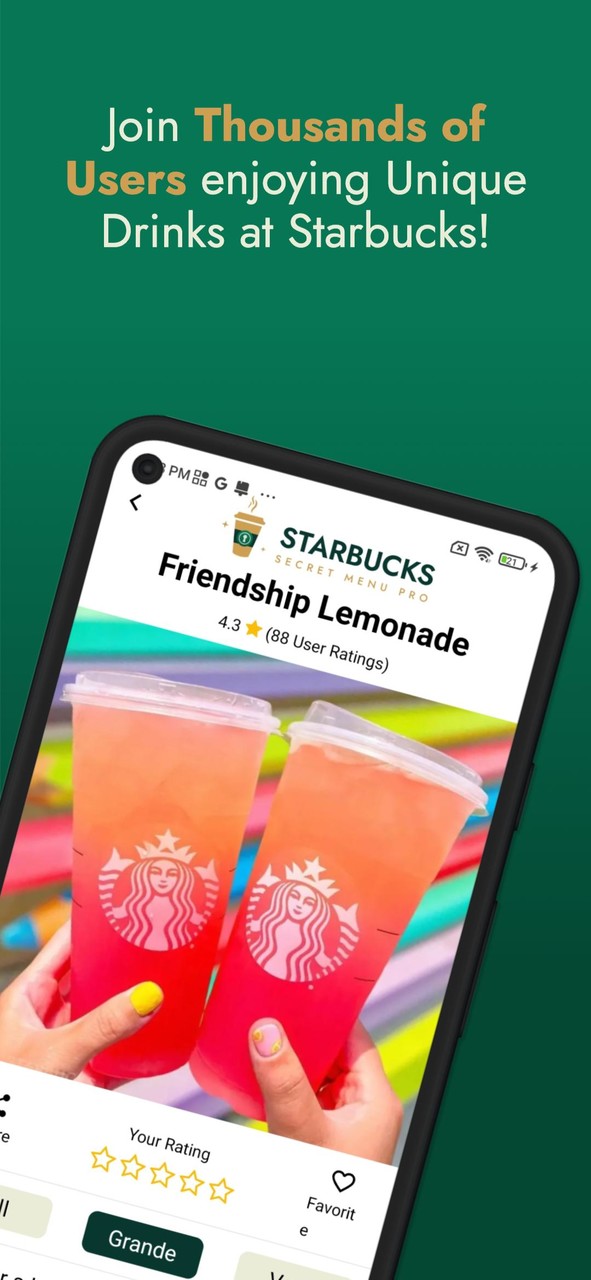 Starbucks Secret Menu: Drinks screenshot image 8_Popularmodapk.com