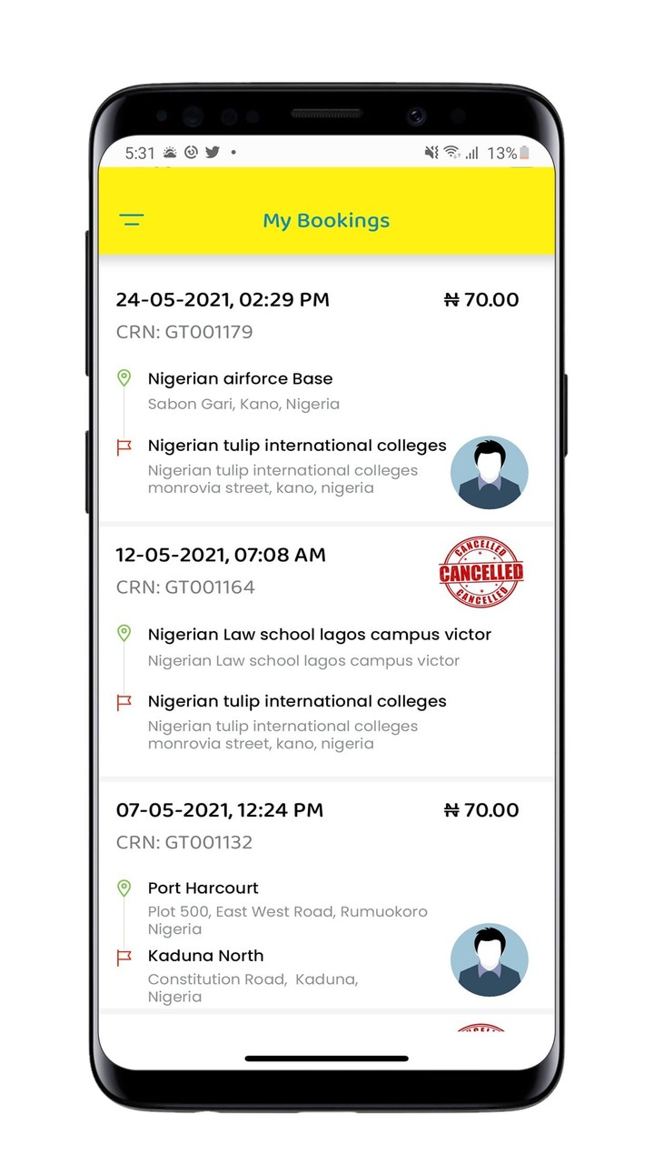 Global Taxi Customer screenshot image 3_Popularmodapk.com