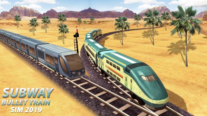 Subway Bullet Train Sim 2019 screenshot image 6_Popularmodapk.com