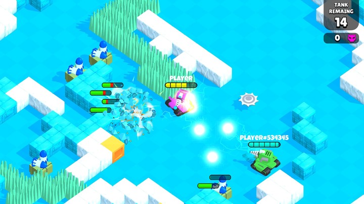 Tank Battle IO screenshot image 3_Popularmodapk.com