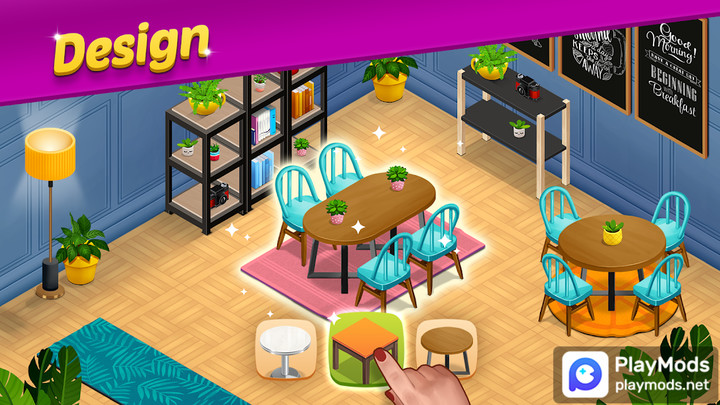 Mansion Cafe: Match Love Story<span>(Unlimited money)</span> screenshot image 2_Popularmodapk.com