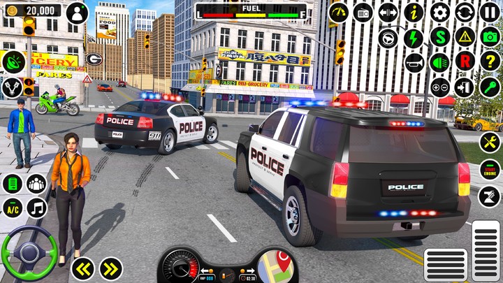 Police Car Driving US Car Game screenshot image 2_Popularmodapk.com