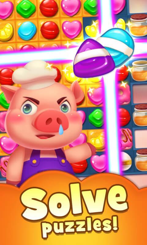 Crazy Candy Fever-Match 3 Game screenshot image 14_Popularmodapk.com