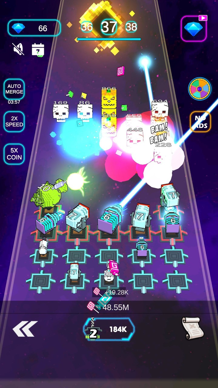 Fireline Merge Defense 3D screenshot image 5_Popularmodapk.com