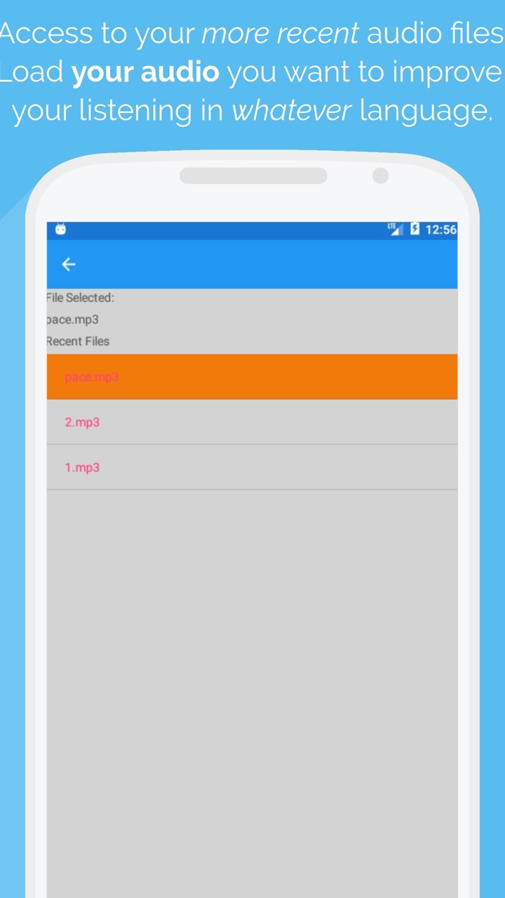 Auto Repeat Audio Player screenshot image 4_Popularmodapk.com