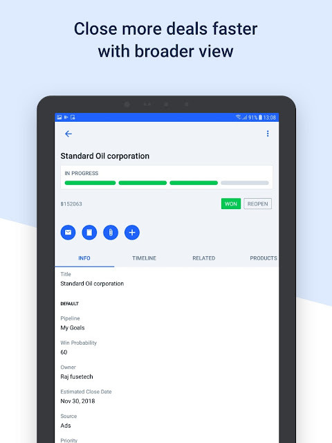 Salesmate - Sales CRM screenshot image 2_Popularmodapk.com