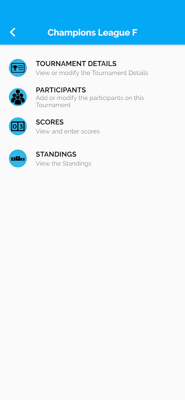 Tournament Manager screenshot image 2_Popularmodapk.com