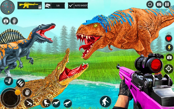 Wild Dino Hunting Free Games screenshot image 3_Popularmodapk.com