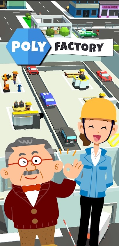 Poly Factory: Lowpoly Assembly Line upgrade game(Unlimited Money) screenshot image 3_Popularmodapk.com