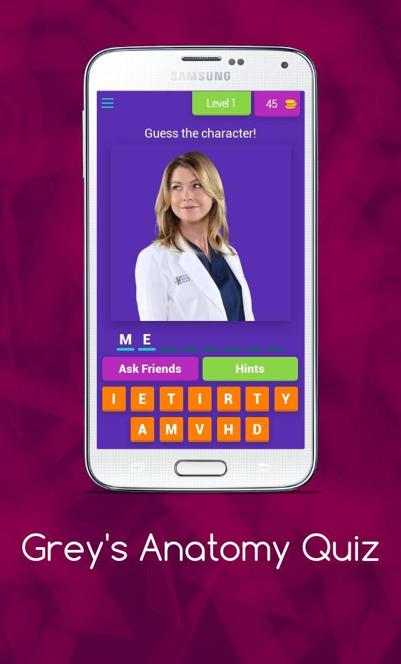 Grey's Anatomy Quiz screenshot image 1_Popularmodapk.com