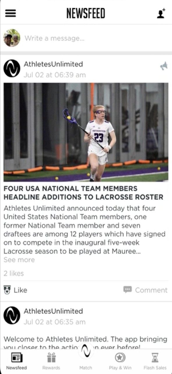 Athletes Unlimited screenshot image 2_Popularmodapk.com