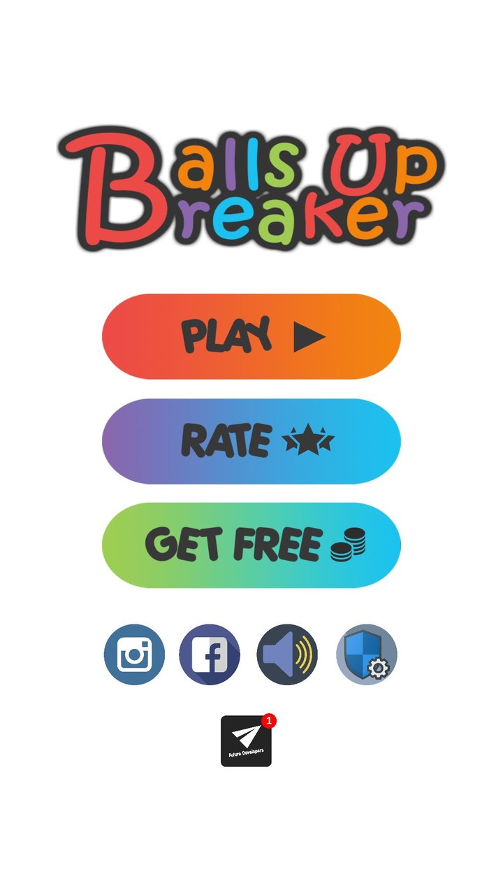 Balls Up Breaker: Balls bricks screenshot image 1_Popularmodapk.com