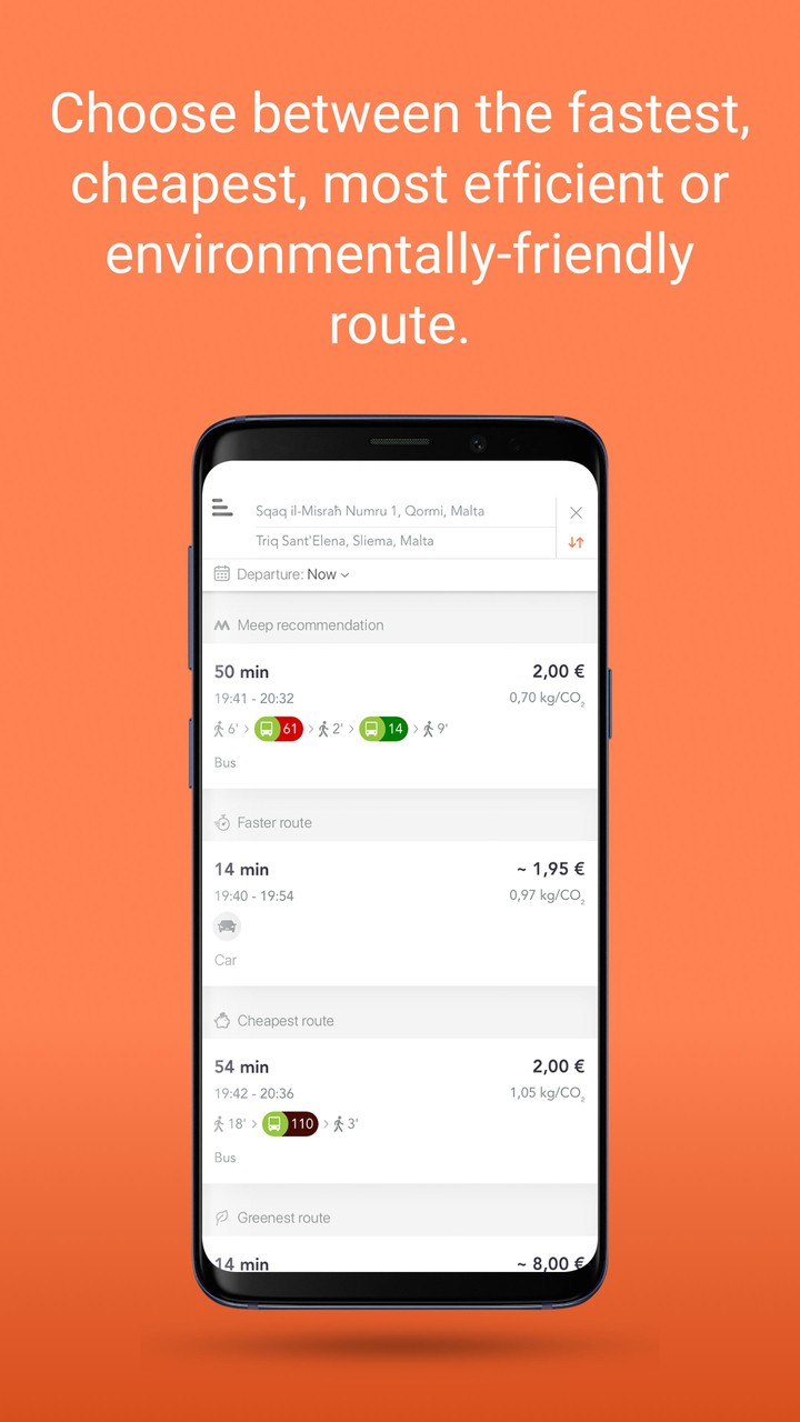 Meep - Personalized routes screenshot image 5_Popularmodapk.com