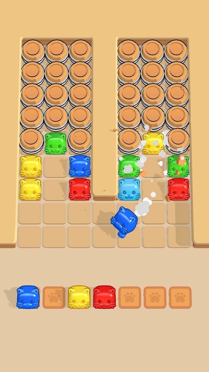 Cat Jam 3D: Block Match Game screenshot image 5_Popularmodapk.com