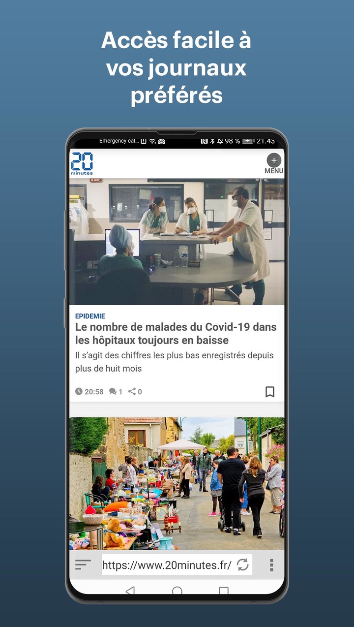 Les Journaux en Français screenshot image 3_Popularmodapk.com