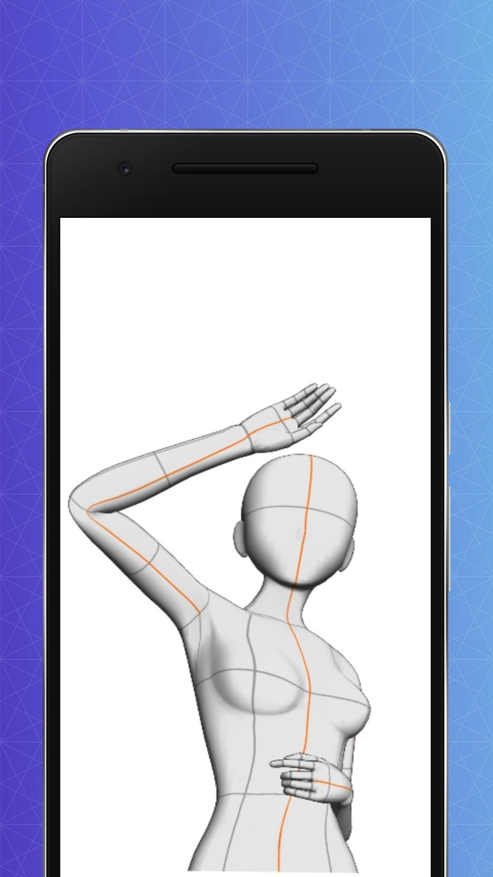 Drawing Anime Pose screenshot image 6_Popularmodapk.com