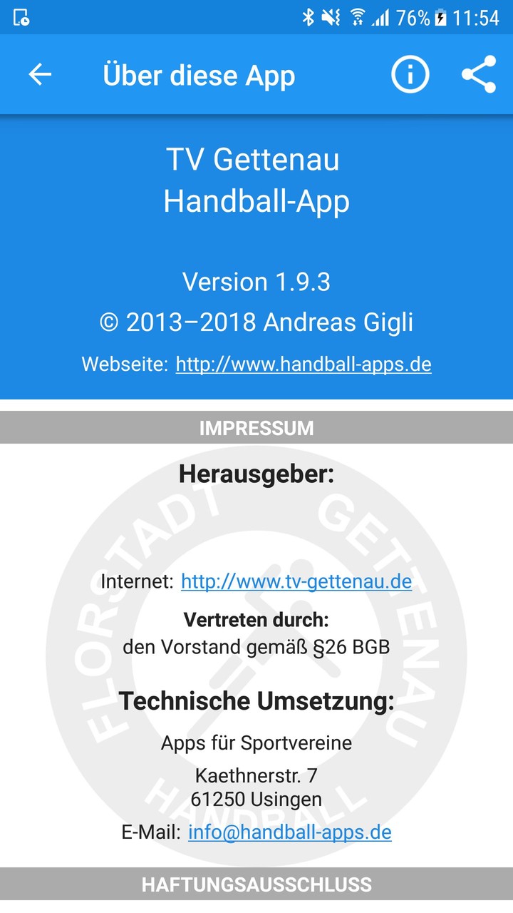 Florstadt/Gettenau Handball screenshot image 4_Popularmodapk.com