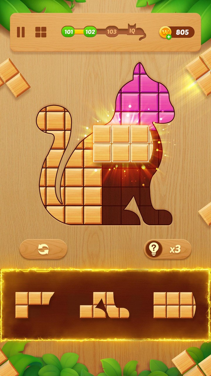 Block Crush: Wood Block Puzzle screenshot image 3_Popularmodapk.com