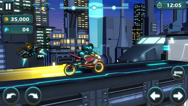 Cyber Bike Race 3D - Bike Game screenshot image 11_Popularmodapk.com