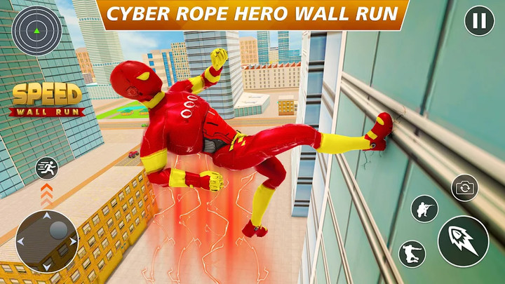 Cyber Rope Hero in Spider Game<span>(mod)</span> screenshot image 4_Popularmodapk.com