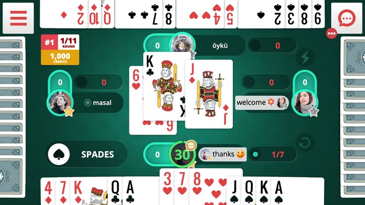 Spades Online screenshot image 2_Popularmodapk.com