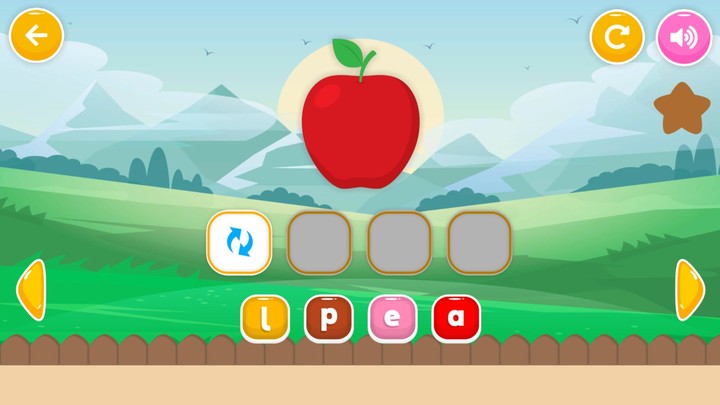 Puzzle Huruf Tebak Gambar Buah screenshot image 2_Popularmodapk.com