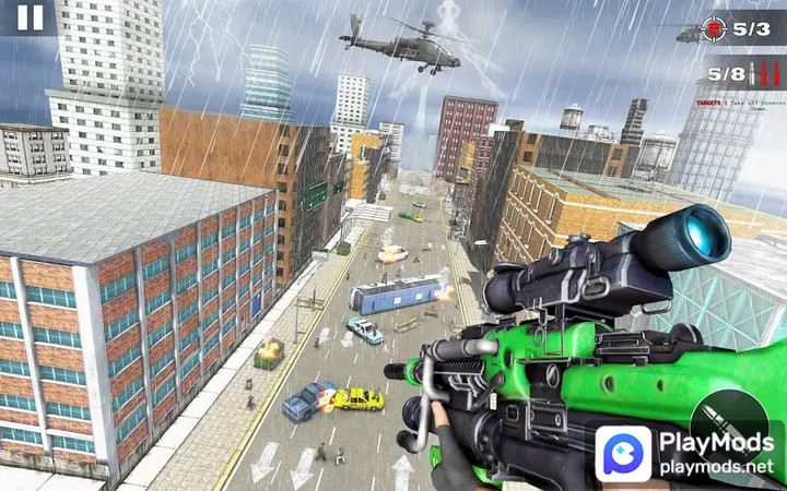 Sniper 3D Gun Games Shooter<span>(No Ads)</span> screenshot image 3_Popularmodapk.com