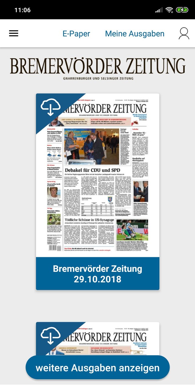 Bremervörder Zeitung e-Paper screenshot image 1_Popularmodapk.com