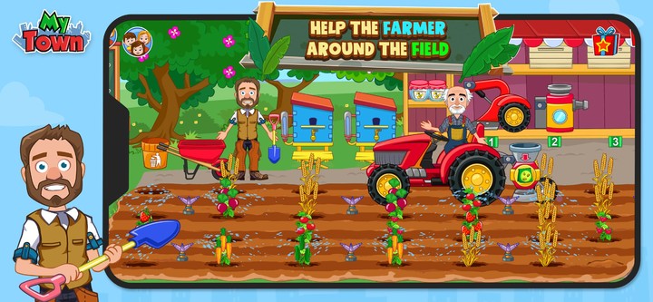 My Town Farm Animal game screenshot image 5_Popularmodapk.com