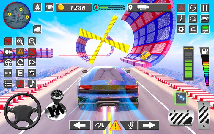 GT Car Stunt: Driving School screenshot image 5_Popularmodapk.com
