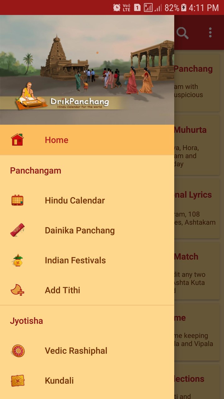 Hindu Calendar - Drik Panchang screenshot image 4_Popularmodapk.com