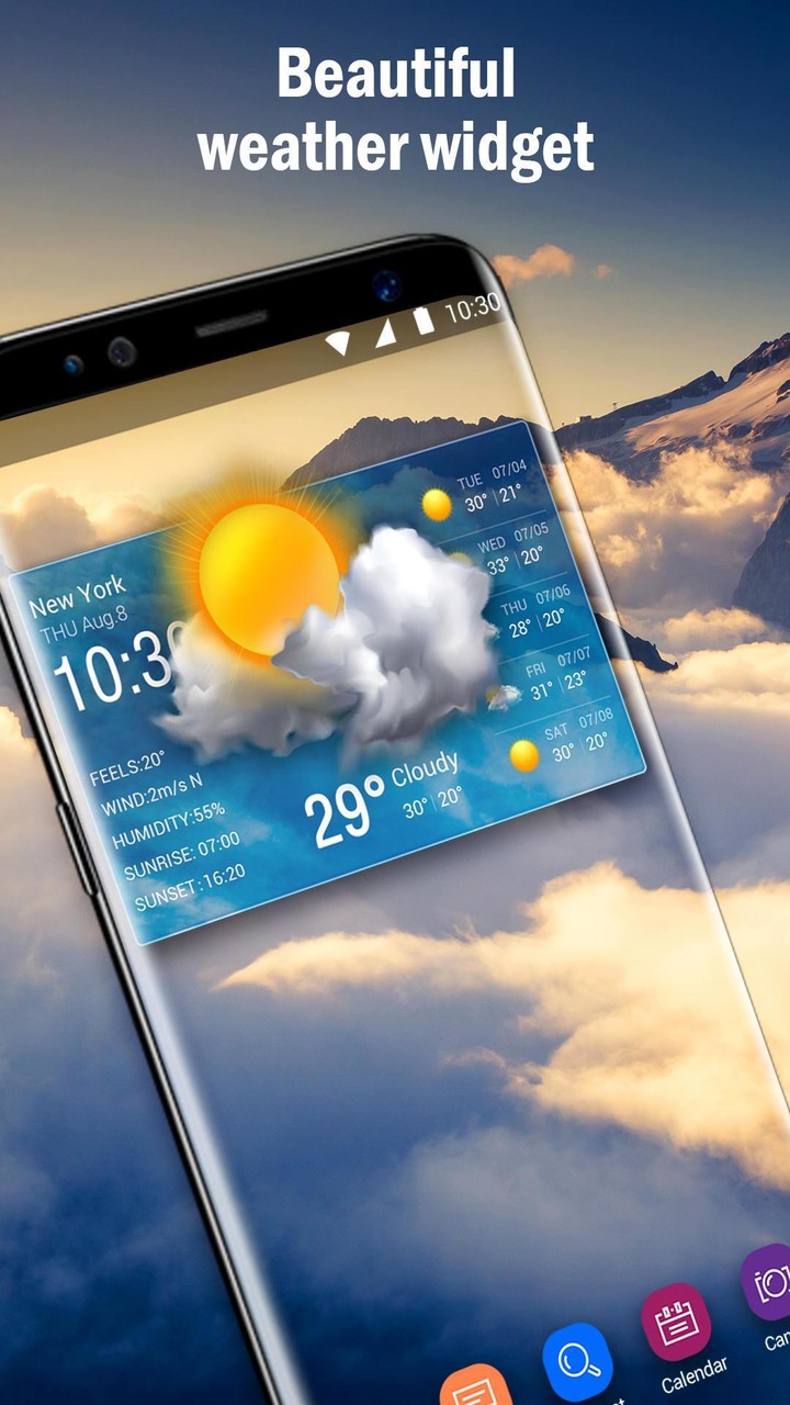 Weather report& forecast pro screenshot image 1_Popularmodapk.com