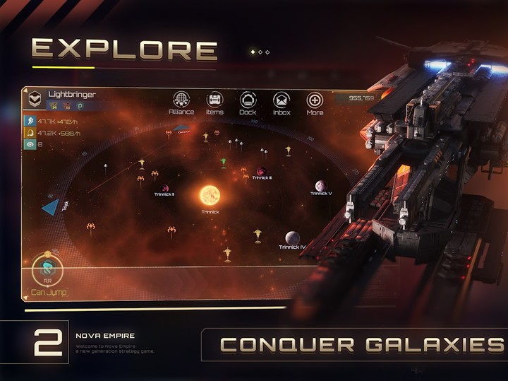 Nova Empire: Space Commander screenshot image 5_Popularmodapk.com