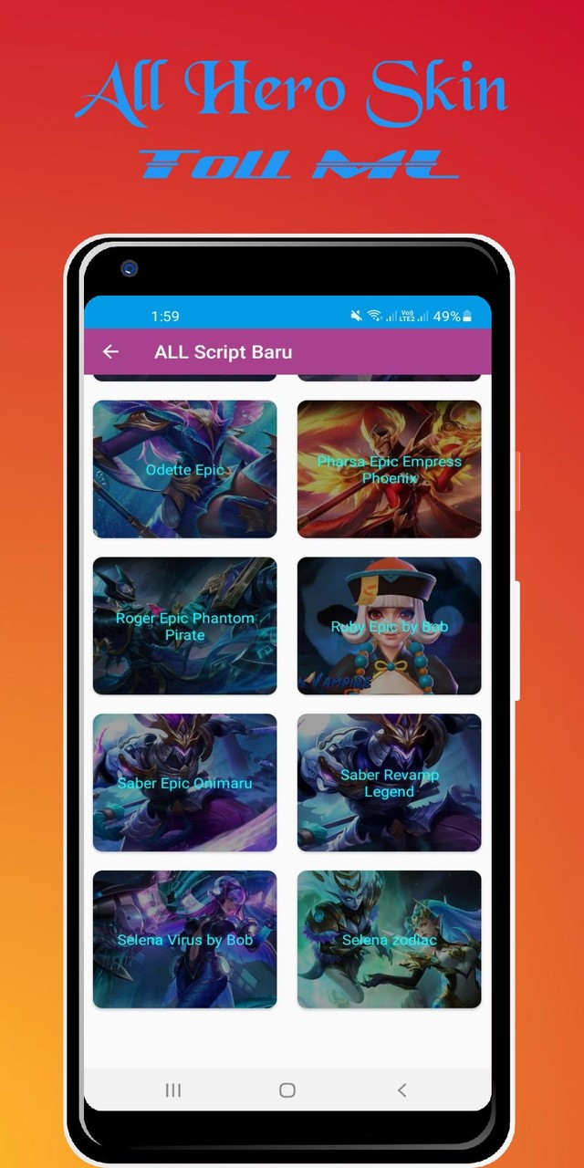 RD - Skins Tool ML Complete screenshot image 2_Popularmodapk.com