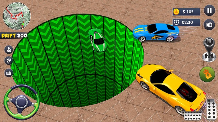 Ramp Car Jump Stunts screenshot image 3_Popularmodapk.com