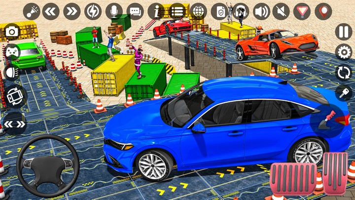 Super car parking master game screenshot image 1_Popularmodapk.com