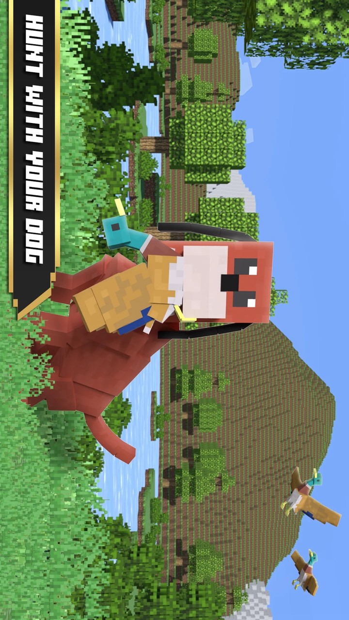 Duck Hunt 3D - Craftsman screenshot image 2_Popularmodapk.com