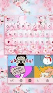 Pink Sakura Petals Theme screenshot image 8_Popularmodapk.com