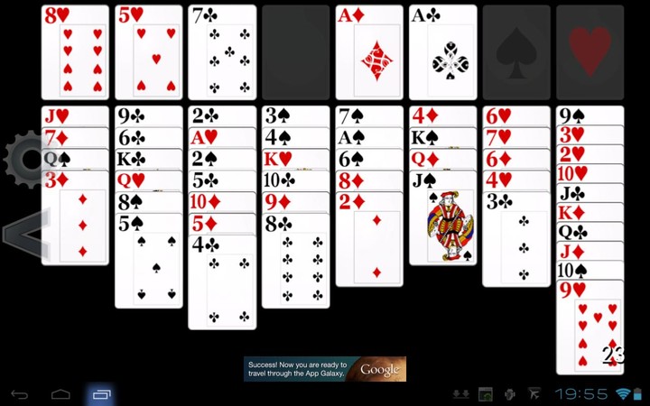 FreeCell Solitaire HD screenshot image 13_Popularmodapk.com